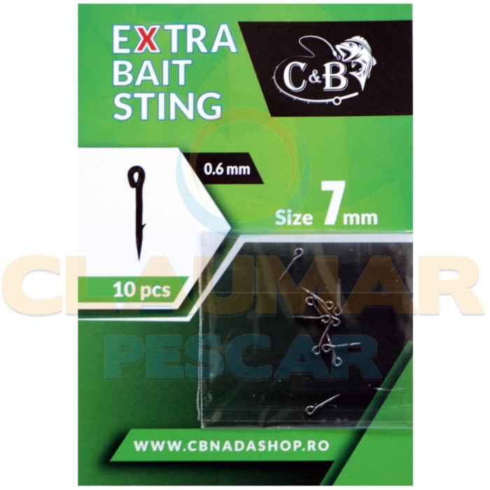Spin pentru Momeala C&amp;B Extra Bait Sting, 7mm, 10buc/pac