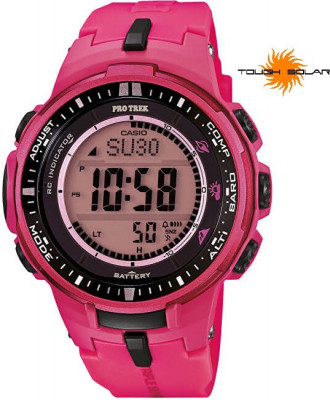 Ceas Barbati, Casio, Pro Trek Tough Solar PRW-3000-4BE - Marime universala foto