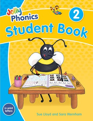 Jolly Phonics Student Book 2: In Print Letters (American English Edition) foto