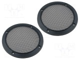 Mască difuzoare metal 130mm 2 buc PER.PIC