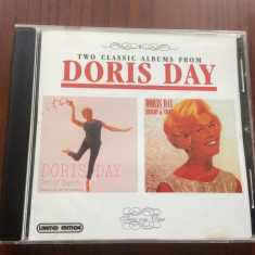 Doris Day 2 classic albums Cuttin' capers Bright and shiny cd disc muzica pop NM