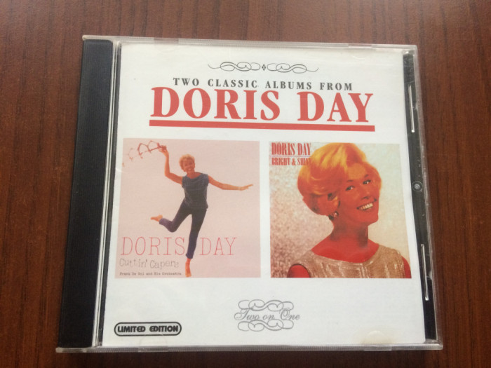 Doris Day 2 classic albums Cuttin&#039; capers Bright and shiny cd disc muzica pop NM