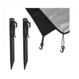 Extensie umbrela de soare de 130x150cm cu 2 tarusi de fixare