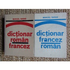 Marcel Saras - Dictionar Roman-Francez / Francez-Roman 2 volume