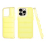 Husa iPhone 15 Pro Max Techsuit Wave Shield, galben