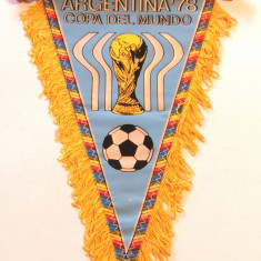 Fanion fotbal - Campionatul Mondial de Fotbal ARGENTINA 1978