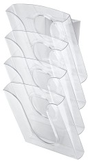 Set tăvițe documente Leitz Presenter 4+1 buc cu sprijin transparent foto
