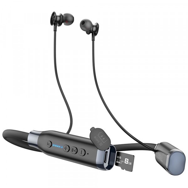 Handsfree Bluetooth HOCO ES62, A2DP, Negru