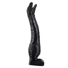 Dildo Real Dinosaur, Negru, 35 cm, Mokko Toys