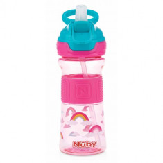 Pahar din Tritan cu Cioc Moale 360 ml 36 L+ Pink foto