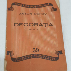 Carte de colectie Cartea Poporului - DECORATIA - Anton Cehov