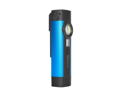 Lanterna multifunctionala cu magnet, UV LED COB, 5 W, 2000 mAh, 300 lm, IP54, Geko G15125 foto