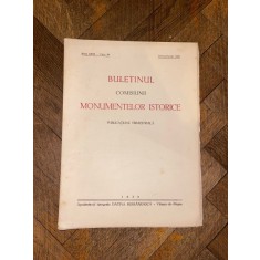Buletinul Comisiunii Monumentelor Istorice. Publicatiune trimestriala Anul XXIII Fasc. 99 Ianuarie- Martie 1939