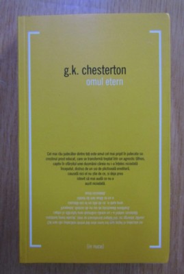 Omul etern / G.K. Chesterton foto