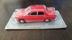 macheta peugeot 404 deagostini masini de legenda polonia - 1/43, noua. foto