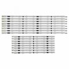 Set barete led , Televizor Samsung 46 inch , 16 barete cu 9 si 6 led-uri