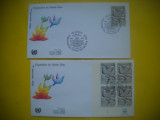 HOPCT PLIC FDC S 1590 ANIVERSARE 35 ANI-2 FDC 1980-ONU-NATIUNILE UNITE-GENEVA