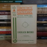 ION SIMIONESCU Circulatia Materiei Cartea Romaneasca 1937 Colectia Cunostinte Folositoare Carti Bibliofilie