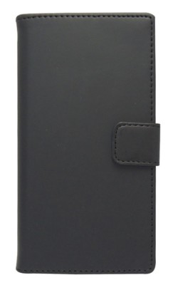 Husa tip carte cu stand universala reglabila (Modern) neagra pentru telefoane cu diagonala de 4 - 4,5inch foto