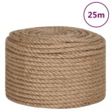 Funie de iuta 25 m lungime, 12 mm grosime