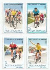 *Romania, LP 1166/1986, Turul ciclist al Romaniei, MNH foto