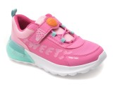 Cumpara ieftin Pantofi sport GEOX fucsia, J65LZA, din material textil