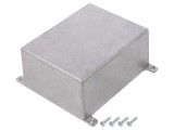 Carcasă ecranare aluminiu natural 93,5x119x56,5 mm