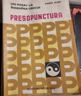 PRESOPUNCTURA - SABIN IVAN foto