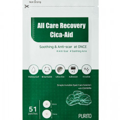 Plasturi acnee All Care Recovery Cica-Aid, 51 bucati, Purito