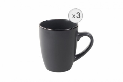 SET 3 CANI CERAMICA, 354 ML, CALYPSO, ART OF DINING foto