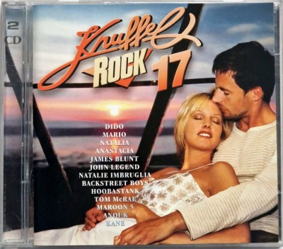 Various &amp;lrm;&amp;ndash; Knuffelrock 17 NM / NM dublu cd muzica pop rock Sony Belgia 2005 foto