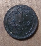 AUT AustroUngaria 1 heller 1897, Europa