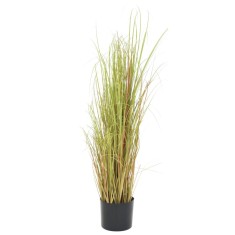 Plantă iarbă artificială &icirc;n ghiveci, 95 cm