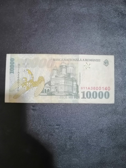 Bancnota ZECE MII LEI - 10.000 Lei - 1999, circulata