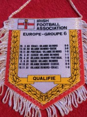 Fanion-Federatia de Fotbal din IRLANDA de NORD (Campionatul Mondial 1982)