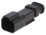 Conector Cablu-Cablu PX0 Tată 2 PIN Negru