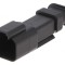 Conector Cablu-Cablu PX0 Tată 2 PIN Negru