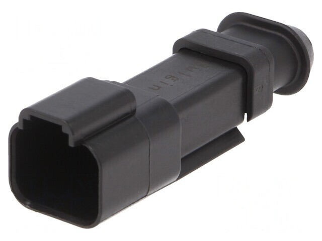 Conector Cablu-Cablu PX0 Tată 2 PIN Negru
