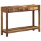 vidaXL Masă de consolă Maro 107 x 33 x 76 cm Lemn masiv recuperat 4019623