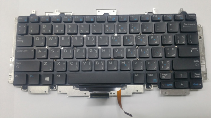 Tastatura noua originala Dell Latitude E7270 E5270 Arabic DP/N XTFW1 Backlit