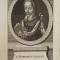GRAVURA PE ARAMA , SIR HUMPREY GILBERT , NAVIGATOR ENGLEZ 1539 - 1584 de J. HINTON , SECOLUL XIX