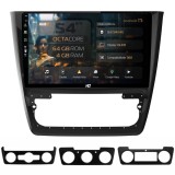 Navigatie Skoda Yeti 4GB RAM Android 13 Octacore Slot Sim 4G DSP GPS Wi-FI Carplay Android Auto USB Bluetooth Waze Touchscreen 10.1 Inch