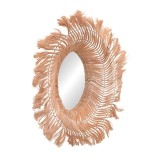 Cumpara ieftin Oglinda Tolle abaca culoare naturala 65x85x17 cm