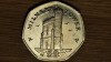 Moneda Isle of Man 50 Pence 2015 AU Milner&#039;s Tower - Colectie Exotica Insula Man