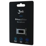 Protectie camera web 3MK PrivacySlider, 0.95mm, Universal, Negru