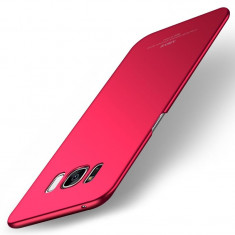 Husa MSVII Ultra Subtire Cover PC pentru Samsung Galaxy S8 Plus G955 red foto