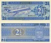 Antilele Olandeze 2 1/2 Gulden 1970 UNC Bancnota Necirculata