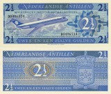 ANTILELE OLANDEZE 2 1/2 gulden 1970 UNC!!!