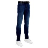 Blugi barbati slim bleumarin BL007