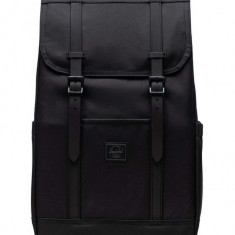 Herschel rucsac 11397-05881-OS Retreat Backpack culoarea negru, mare, neted